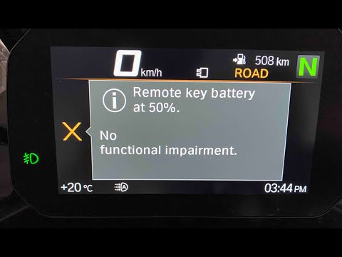 BMW key fob GS Keyless ride battery replacement