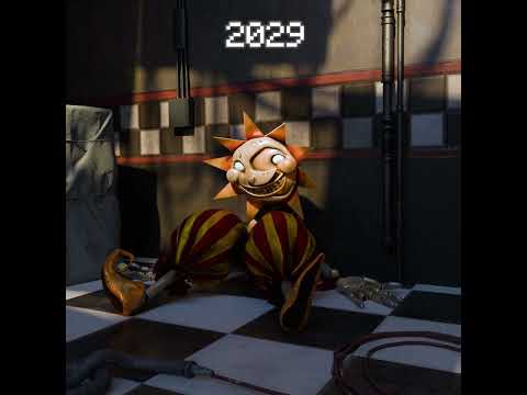 FNAF Daycare Attendant Sun over the years