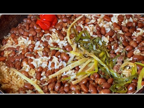 Jamaican Rice & Peas, Using Canned Beans, ready in minutes