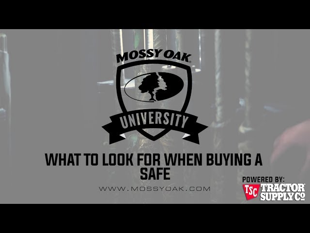 How To Select The Best Gun Safe For Your Needs Mossy Oak
