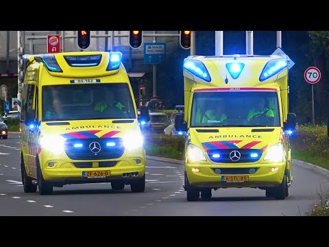 [19.10.2019] [IC-] Ambulances met spoed in Zwolle
