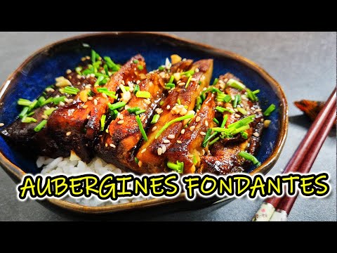 AUBERGINES GRILLÉES Fondantes façon "Nasu no Kaba-yaki": Recette Japonaise Rapide et Savoureuse !