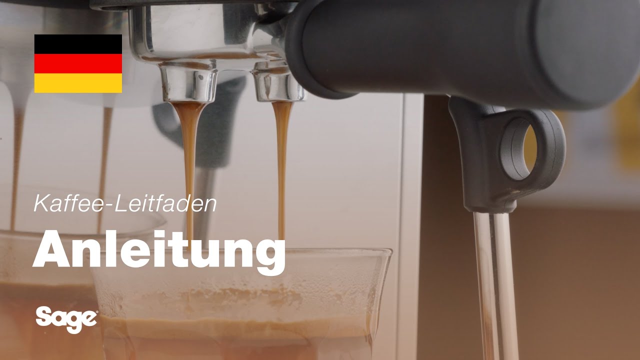 Tutorial für Breville-Kaffee - Zubereiten eines Long Black