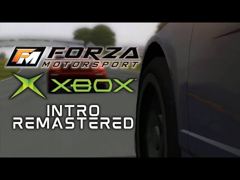 Forza Motorsport 1 OG Xbox Intro Remastered (1080P 60FPS)
