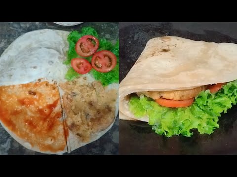 shami kebab wrap#viral #shorts