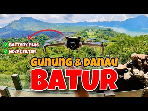 DJI MINI 3 MUNUNG BATUR PEAK - FLY SATISFIED WITH BATTERY PLUS - DRONECATION