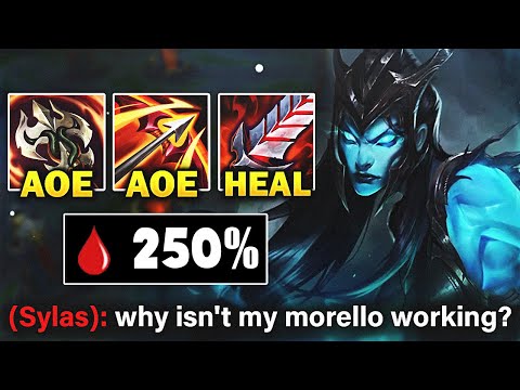 Kalista Top but I built Full AoE Life steal and every auto heals 250% (This is Hilarious)