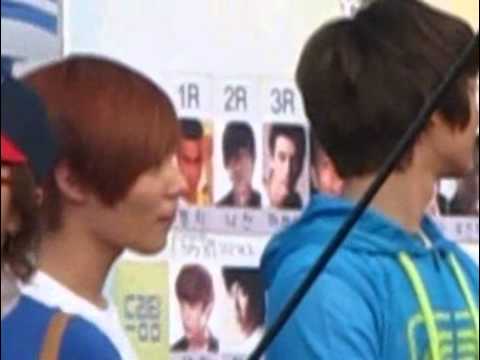 [fancam] 110605 SHINee Minho teaching Taemin @ D.T.