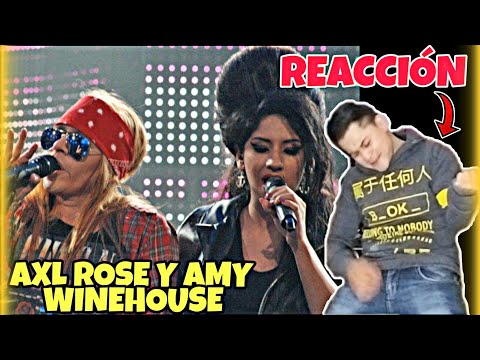 Reaccionando a YO SOY 🎙 AXL ROSE Y AMY WINEHOUSE 😱