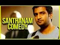 Santhanam Comedy Compilations | Endrendrum Punnagai - Jiiva | Trisha | Santhanam | Harris Jayaraj