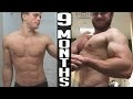 9 Months Bodybuilding Transformation | +20 lbs (Hercules 9)