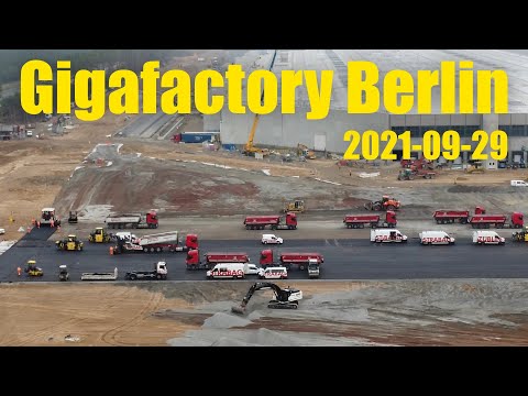 Giga Berlin | 2021-09-29 | Timelapse