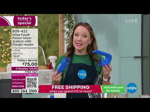 Ninja Foodi Power Mixer System Blender and Hand Mixer wi...