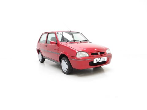 A Fabulous Rover 114SLi with 9,876 Miles and 14 Rover Main Dealer Stamps! - SOLD!