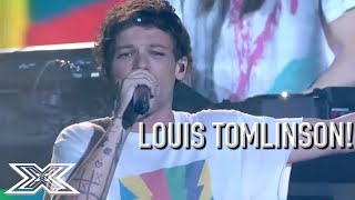 Louis Tomlinson Performs JUST HOLD ON On X Factor UK! | X Factor Global