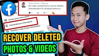 How to recover deleted photos on facebook