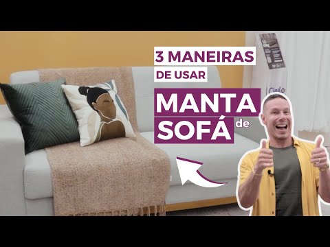Vídeo: Como colocar manta no sofá: dúvidas e respostas