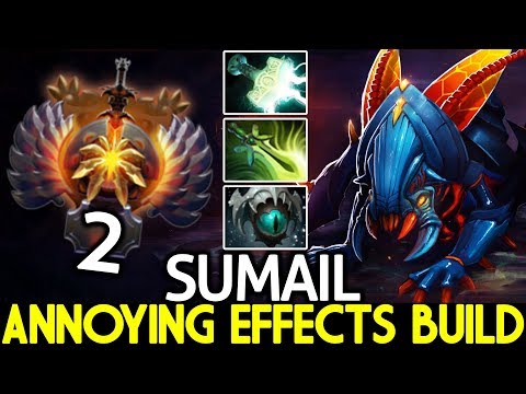 SUMAIL [Weaver] Annoying Effects Build Nightmare is Real 7.23 Dota 2