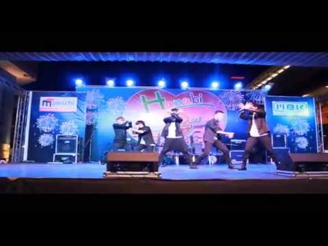 Nu'mino cover Nu'est with Ex-5 cover KPOP @ J Trends in town 140802