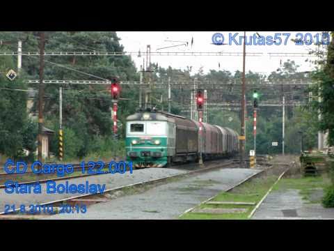 ČD Cargo 122.001 - Stará Boleslav, 21.8.2010