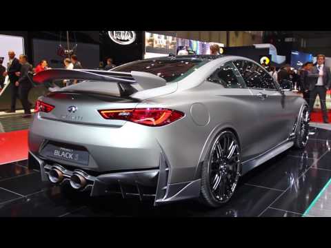 Infiniti Q60 Project Black S Concept First Look - 2017 Geneva Motor Show