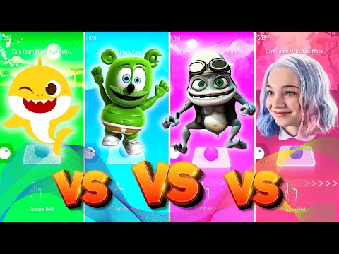 BABY SHARK 🆚 GUMMY BEAR 🆚 CRAZY FROG🆚 ENID COFFIN DANCE