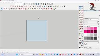 Draw Rectangle in SketchUp with Dimension  #shapes#sketchup #rectangletool #rectangles