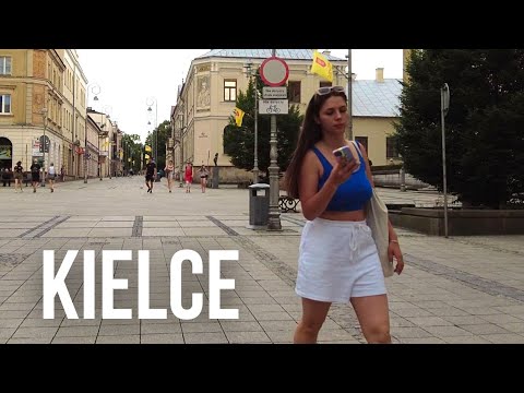 Walking in Kielce, Poland - Rynek & Sienkiewicza / Spacer w Kielcach, Polska