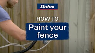 DIY guide to painting your fence | Dulux