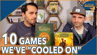 10 Board Games We've "Cooled" On | The Games We Feel Differently About Now