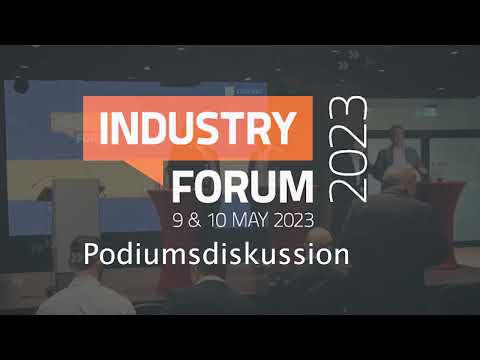 BIM Podiumsdiskussion mit Moderator Ralf Golinski und weiteren Experten | I-Forum 2023