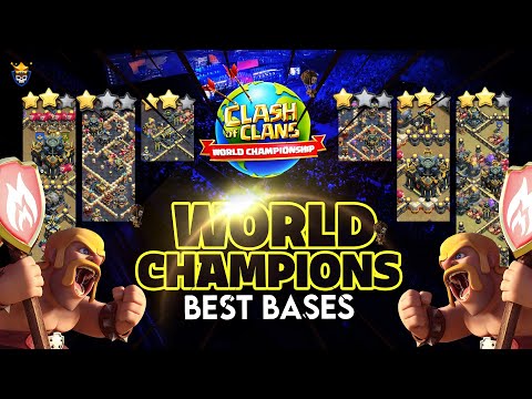 These are the BEST bases from the WORLD CHAMPIONSHIP 2025| Clash of Clans