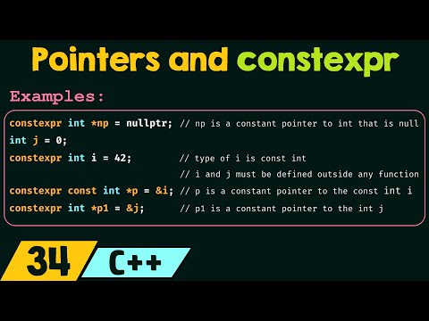 Pointers and constexpr