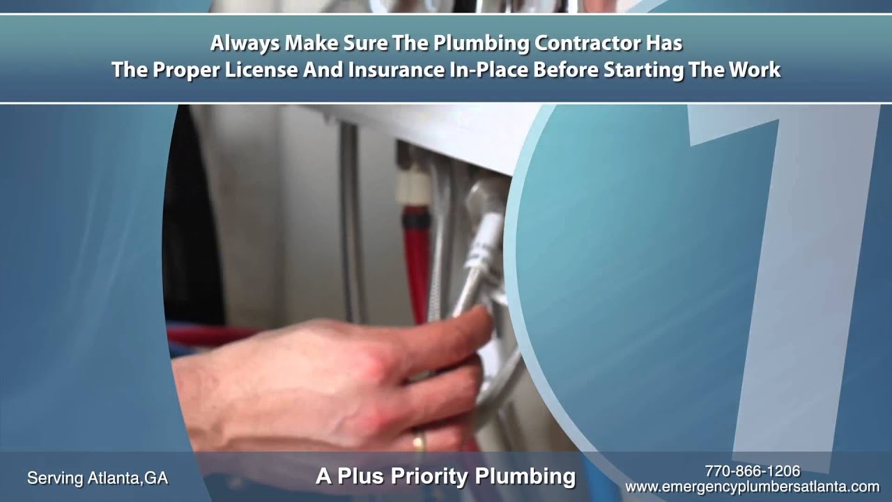 A Plus Priority Plumbing - Plumber in Marietta, GA