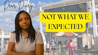 Dear Diary, Was Day 1 Disappointing? | Independence of the Seas Cruise Vlog | Embarkation Day