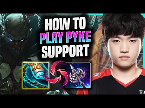 LEARN HOW TO PLAY PYKE SUPPORT LIKE A PRO! - T1 Keria Plays Pyke Support vs Rakan! | Season 2022
