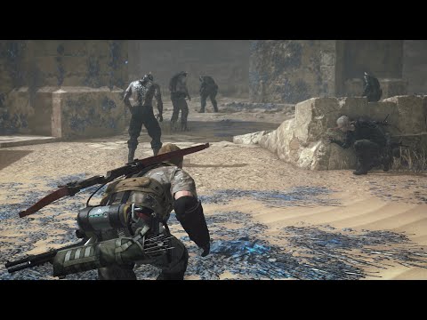 Metal Gear Survive gameplay / Xbox one x enhanced (HDR)