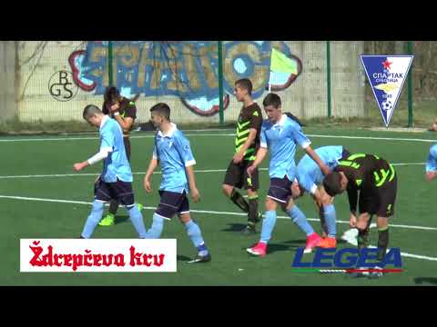 KADETSKA LIGA / FK SPARTAK ŽK - FK KIKER 3:1 / XVIII KOLO / 11.03.2018