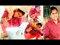 Milking Cow Milking By Hand By Girl Drinking Cow Milk