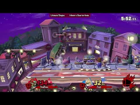 Scarlet Smash Online: Fall 2020 #1 - SeaBass (Ganondorf) vs Josh (Fox) - Winner's Quarterfinals