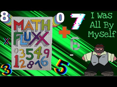 Numbers + (Rules x Chaos) = Math Fluxx Solo Play by The Groom
