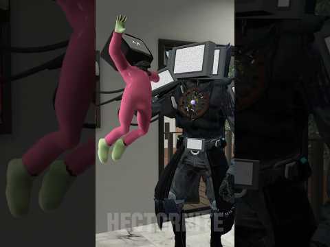 HELP TV WOMAN AND TITAN TV MAN TEACH BABY TV WOMAN!