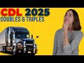 CDL Doubles Triples Test 2025 60 Questions With Explained Answers