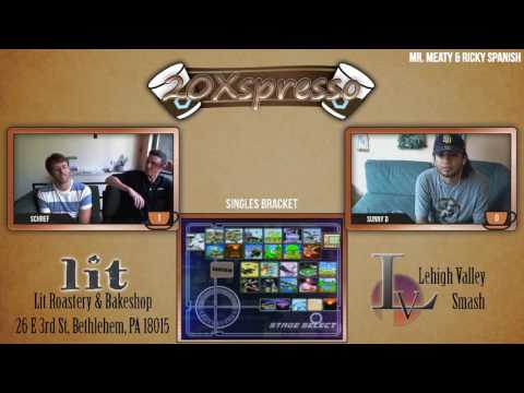 20Xspresso Ft. Sunny D Melee Singles: Schref (Marh) Vs. Sunny D (Falco) WR2