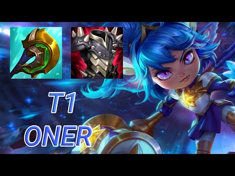T1 Oner Poppy Top VS Jax (T1 Zeus) | KR Challenger Patch 13.20