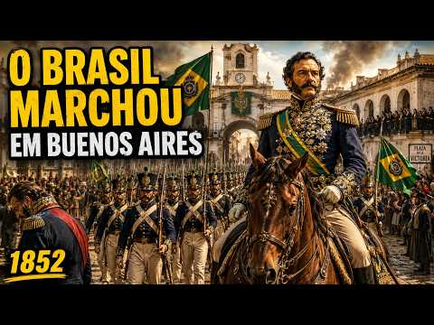 O DIA EM QUE O BRASIL MARCHOU EM BUENOS AIRES | MONTE CASEROS (1852)