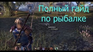 The elder scrolls online tamriel unlimited рыбалка
