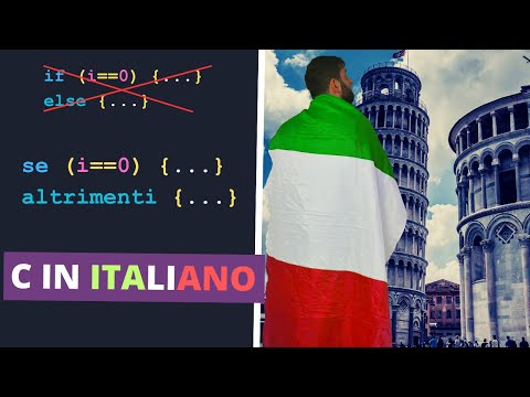 Programmo in C, ma in ITALIANO (GUARDA FINO ALLA FINE) - AFK CODE ACADEMY