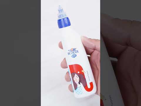 Fevicol's new vs upgraded pack review #fevicol #gum #glue #upgraded #stationeryfinds #new #shorts