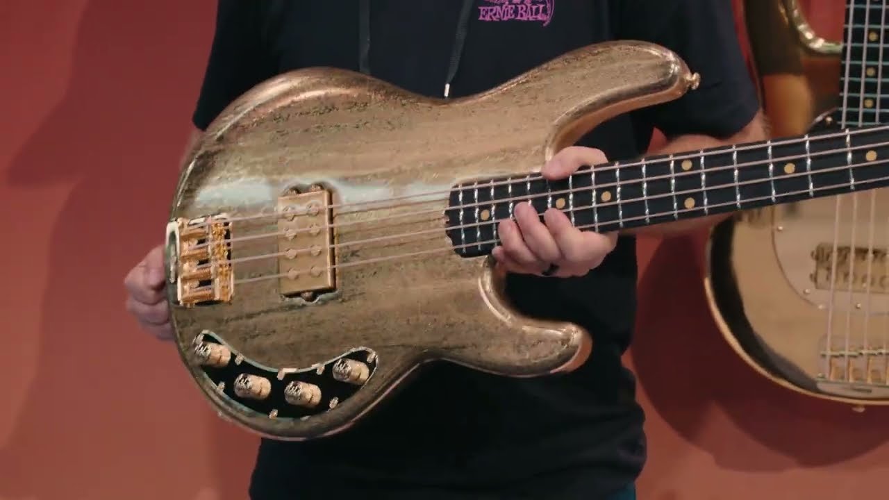 New at NAMM 2026: The Ernie Ball Music Man 50th Anniversary StingRay Bass - YouTube